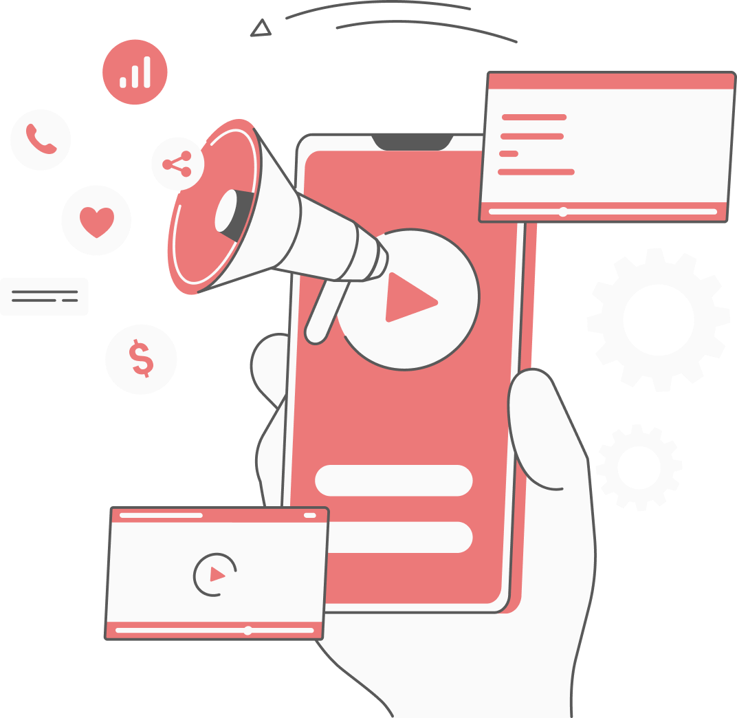Digital marketing challenges illustration