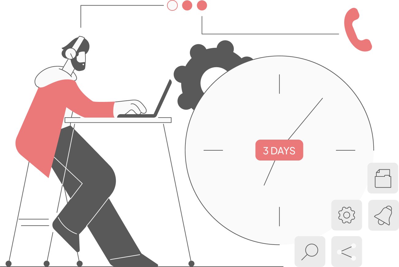 Fast proposal delivery illustration